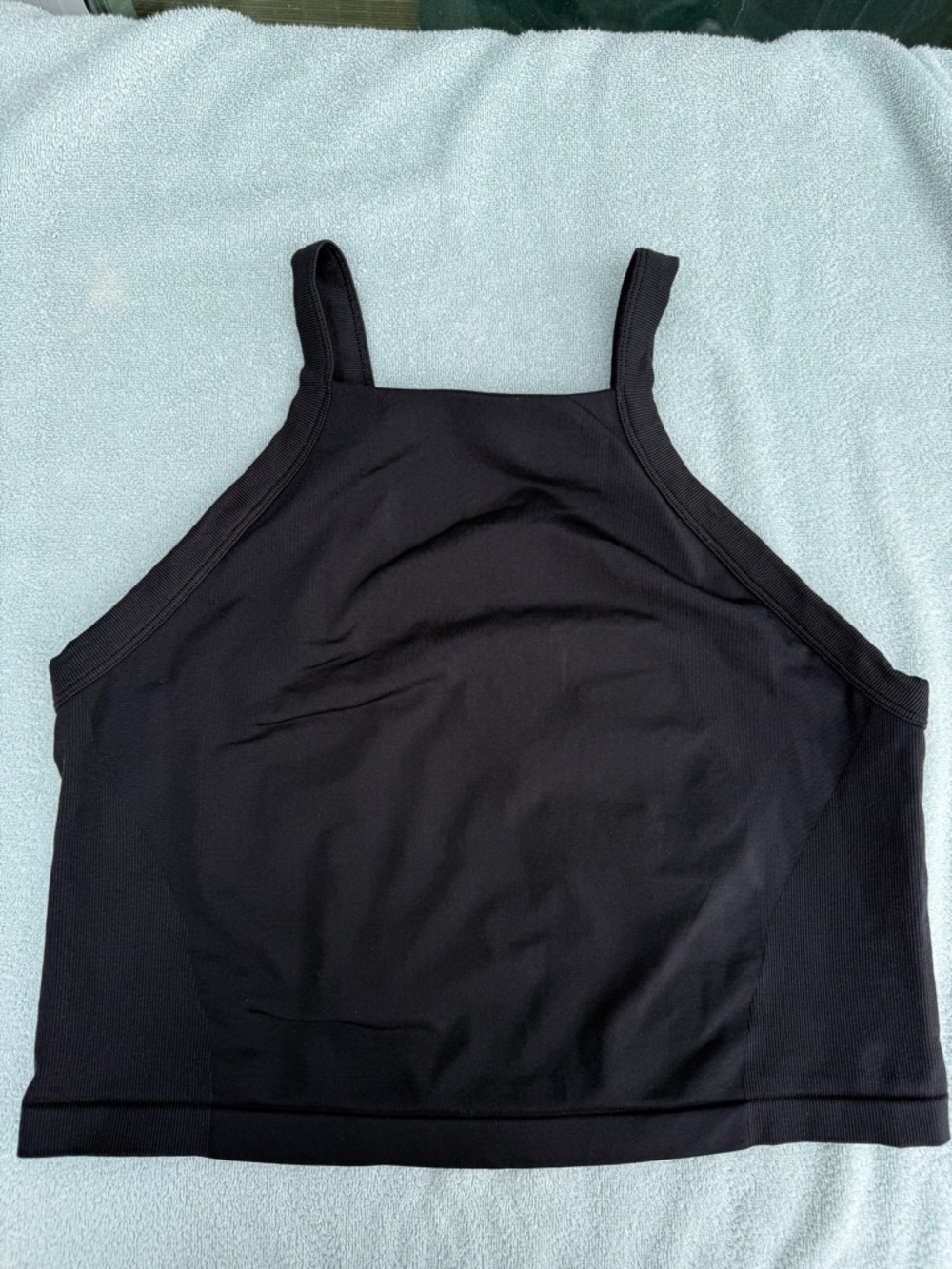 Lululemon SLNSH (Saul Nash) x lululemon collaboration Black Cropped Tank Top xl
